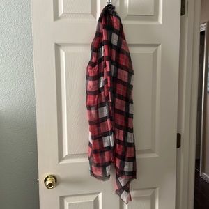 Buffalo plaid scarf